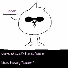 [U**ertale] - boner (self insert NHH)