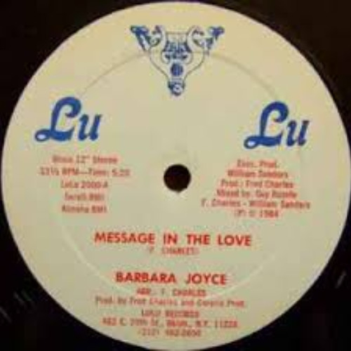 Message In The Love Extended Dance Mix Djloops (1984)
