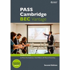 Cambridge Bec Vantage 2 Students Book With Answers Download
