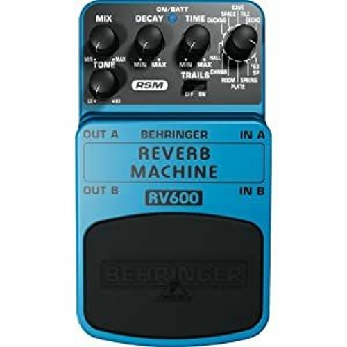 Stream Behringer RV600 Shimmer [SPACE] mode by K/Inada | Listen online ...