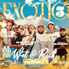 EXOTIC 3 POOL PARTY DJ DARBY X DJ SHAWN DITTY