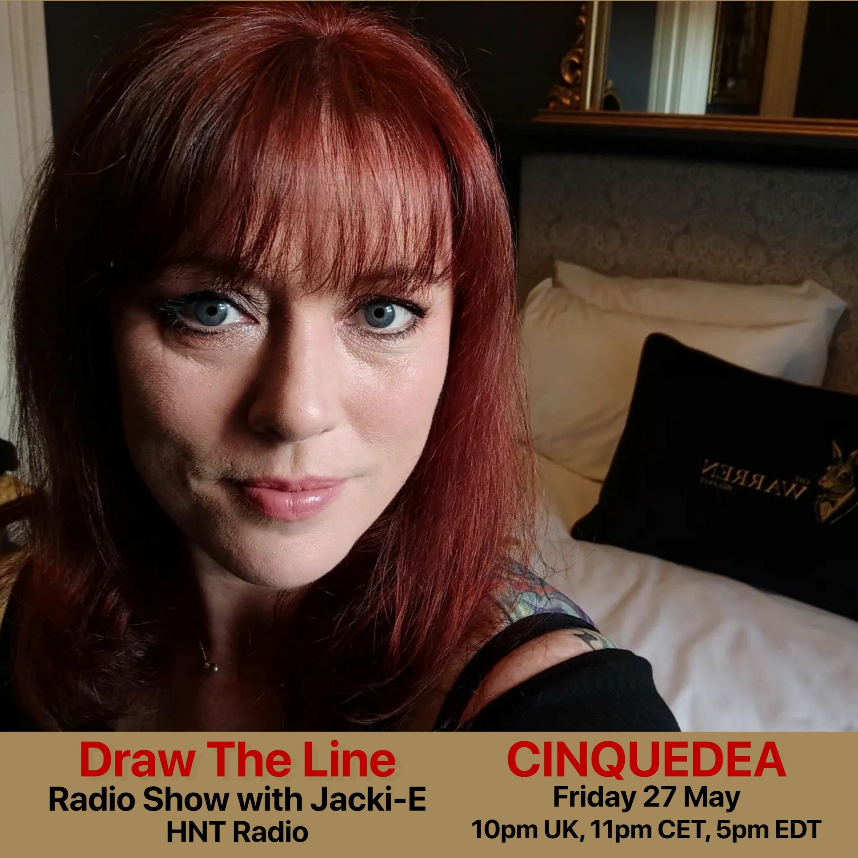 Jacki-E and Draw The Line Radio Show