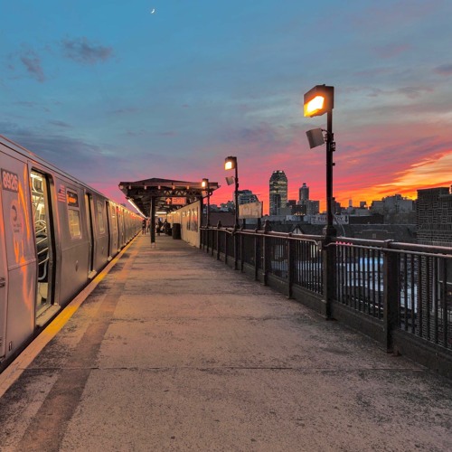 Sunset In The Early Evening By Faded Memory