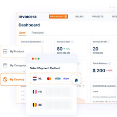 Getting Paid with Invoicera's Integrated Payment Solutions