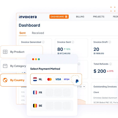 Getting Paid with Invoicera's Integrated Payment Solutions