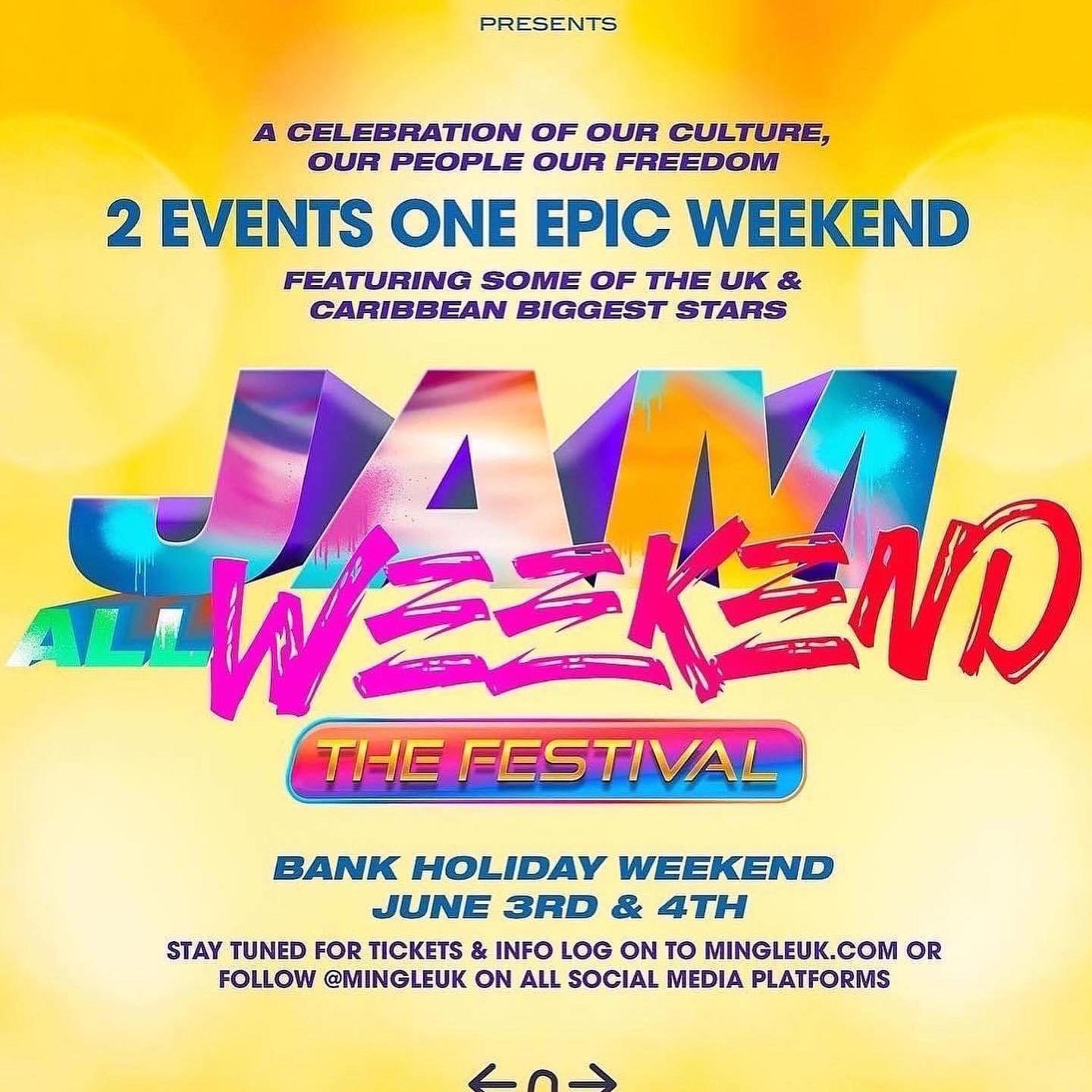 JAM ALL WEEKEND PUMP MIX