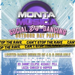 Monta Musica 26 June 2021 Outdoor Day Party   Anth Hopper MC Tazo