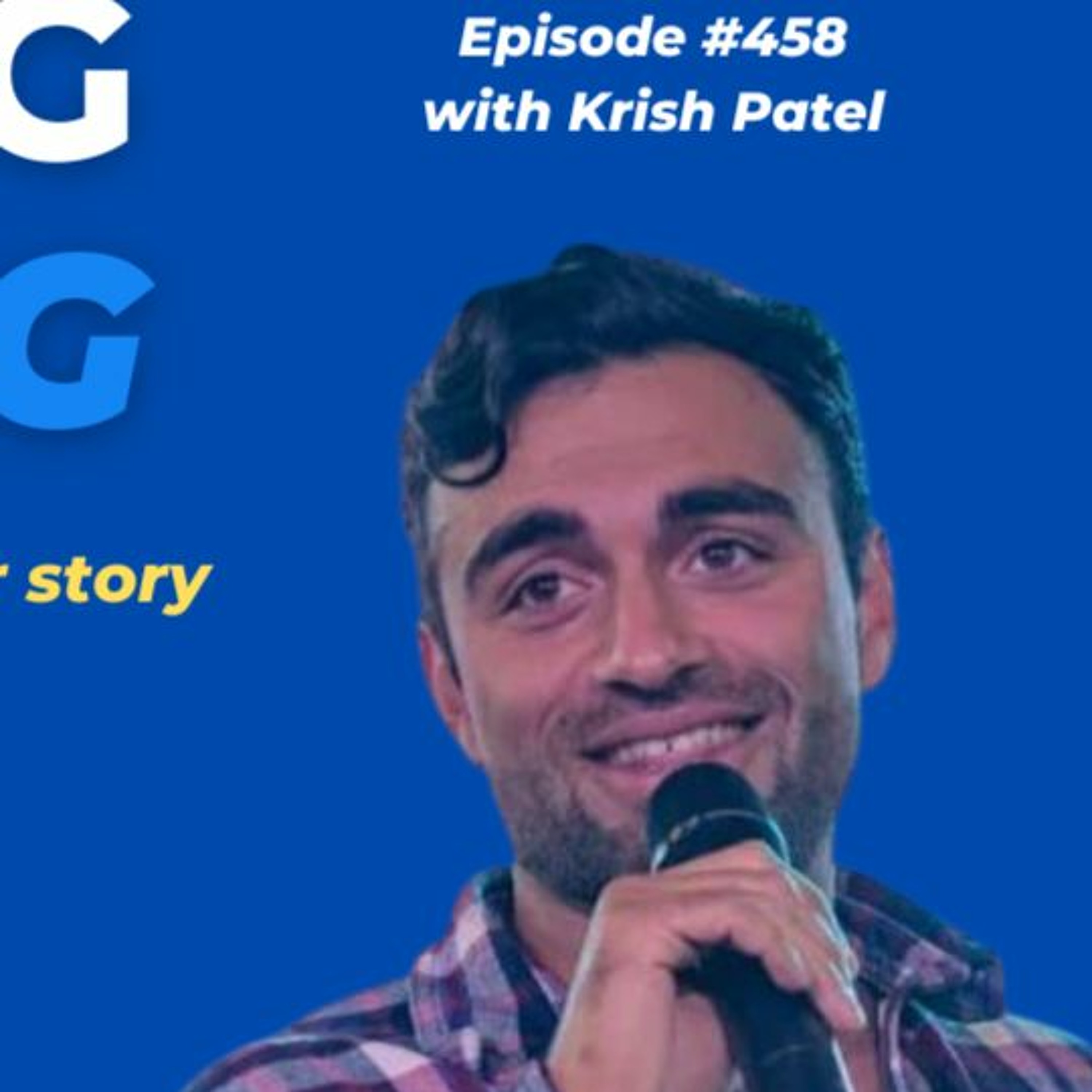 DMJ Ep #458 with Krish Patel (The power of our story) episode artwork