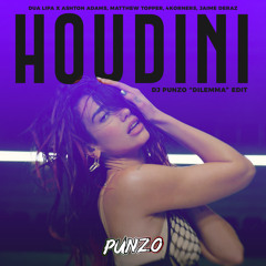 Dua Lipa x Ashton Adams, Matthew Topper, 4Korners, Jaime Deraz - Houdini (DJ Punzo "Dilemma" Edit)