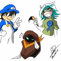 Smg4 War Of The Fat Italians 2022 rap battle ( nightcore)