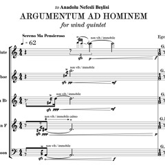 Argumentum Ad Hominem- for Wind Quintet
