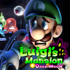 Luigi's mansion Dark Moon Title