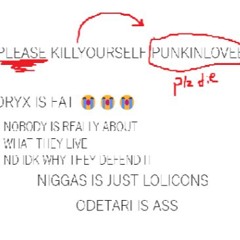 i hate every nigga in the scenecore com bruh dis aint even a song fr