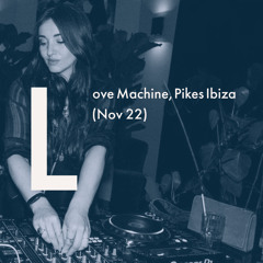 LIZ CASS at Love Machine, Pikes Ibiza (Nov 22) with Nightmares On Wax and Acid Mondays
