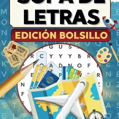 ✔Read⚡️ SOPA DE LETRAS Edici?n de Bolsillo con Letra Grande y Temas Interesantes: