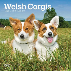 [Get] EBOOK 📥 Welsh Corgis | 2023 7 x 14 Inch Monthly Mini Wall Calendar | BrownTrou