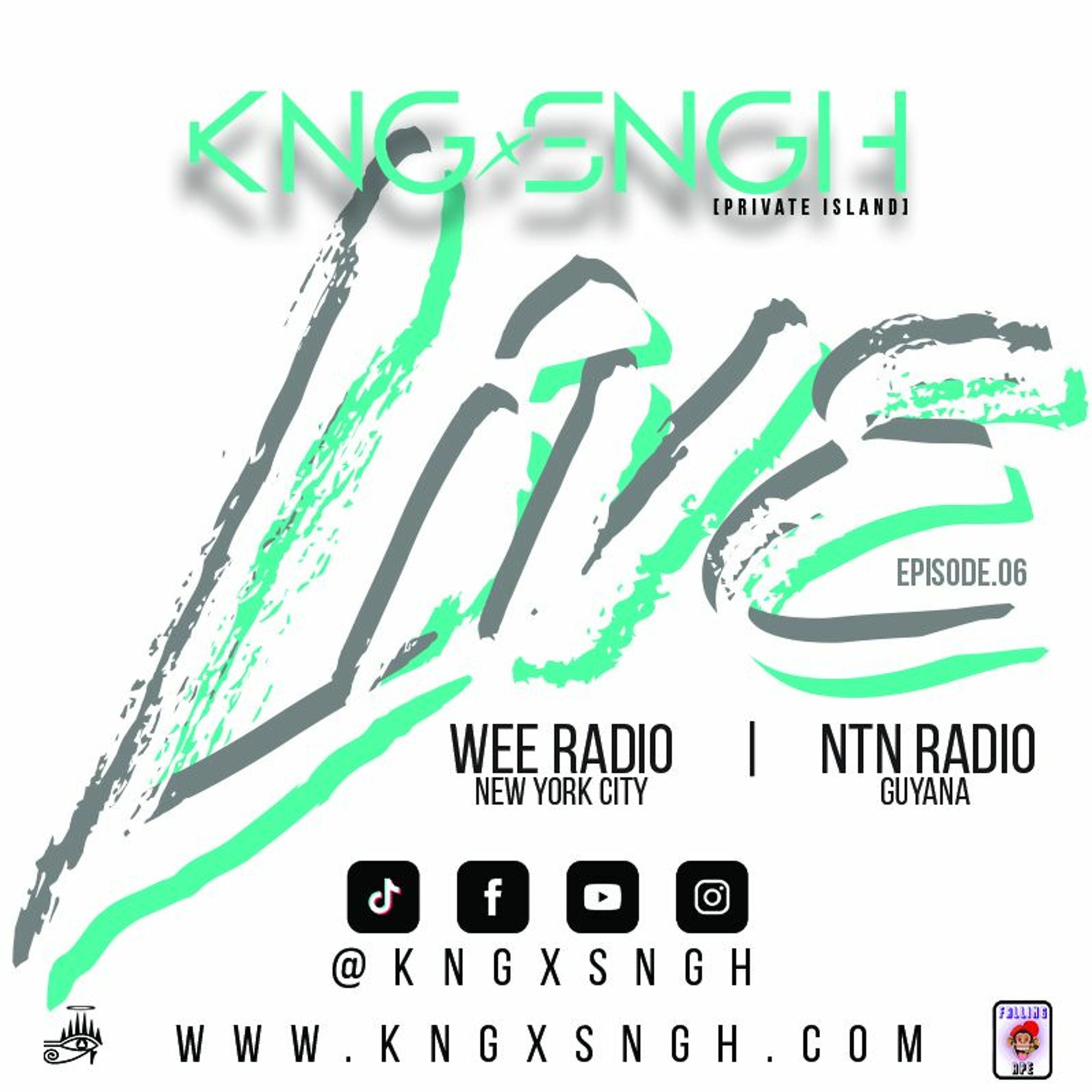 LIVE ep.06 | @kngxsngh | www.kngxsngh.com episode artwork