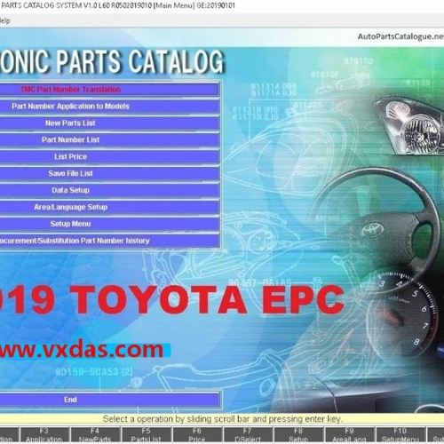 Stream Toyota Electronic Parts Catalog System V1.0 Free Download by