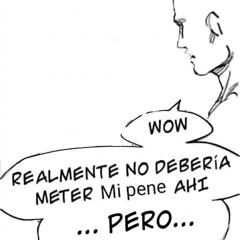 NO DEBERÍA METER MI PENE AHÍ