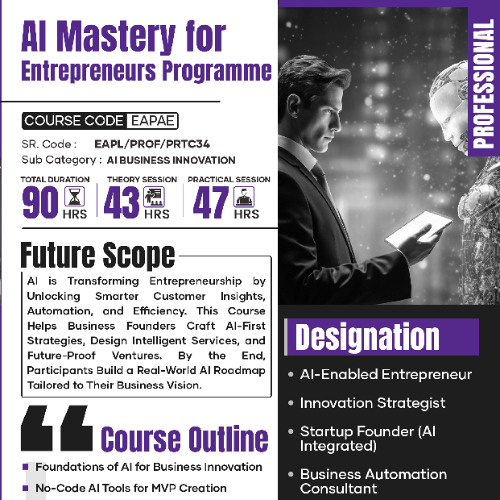 AI Mastery for Entrepreneurs - Elysium Academy - Professional Course (தமிழ்)