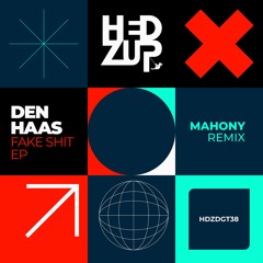 HDZDGT38 Den Haas - Fake Shit EP + Mahony remix