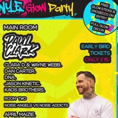 Clara D & Wayne Webb Addicts NYE Glow Party