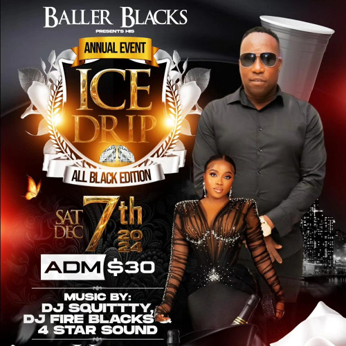 BALLER BLACKS ICE DRIP ALL BLACK PT.2
