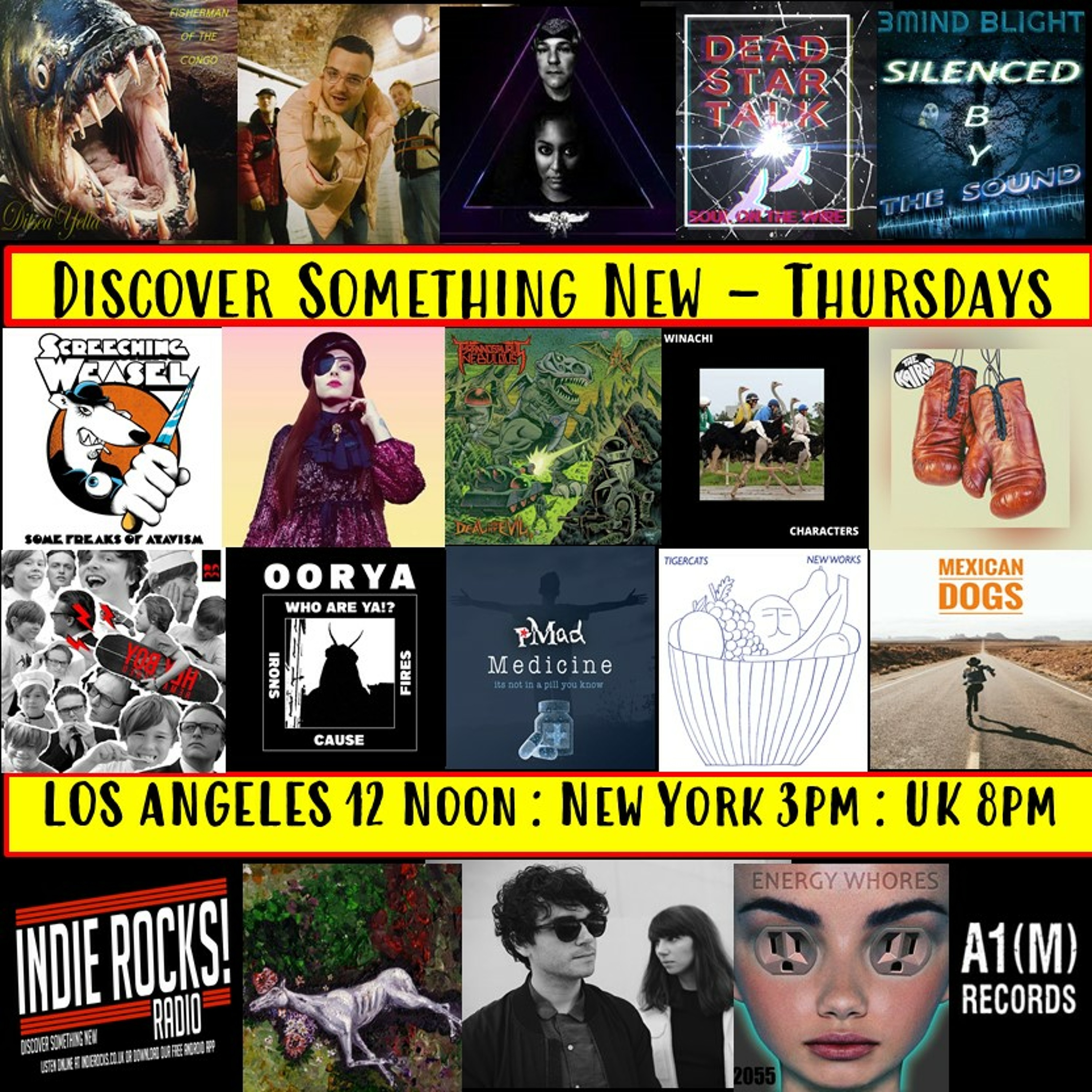 A1M new Music Show - Discover New Music - Indie Rocks Radio