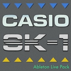 Brian Funk - Casio SK-1 Ableton Live Pack