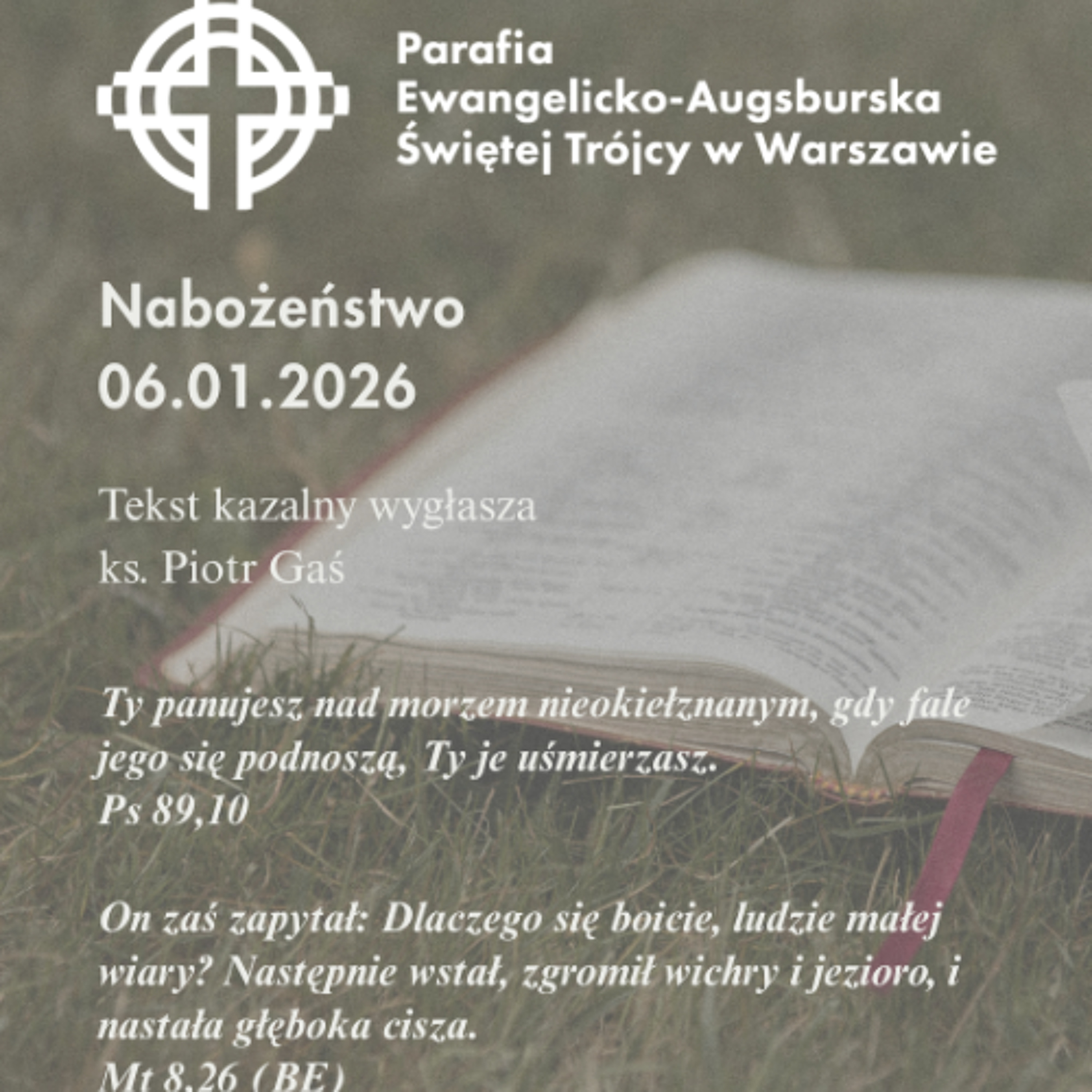 Niedziela ze Słowem, rozważanie z nabożeństwa z 6 stycznia 2026 episode artwork