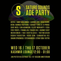 AKIVA b2b Samantha Vee - Saturo Sounds ADE 2024 @ Kashmir Lounge