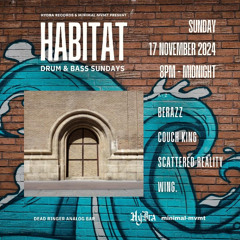 Habitat Drum & Bass Sundays 11-17-2024