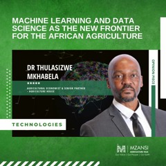 Machine Learning And Data Science As The New Frontier For The African Agriculture
