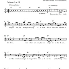 7-58;5-6(3) Things Which Are To Come