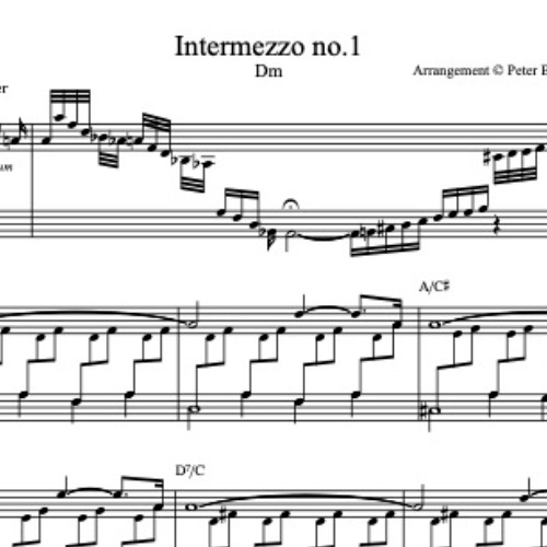 Intermezzo No. 1 D minor 200309