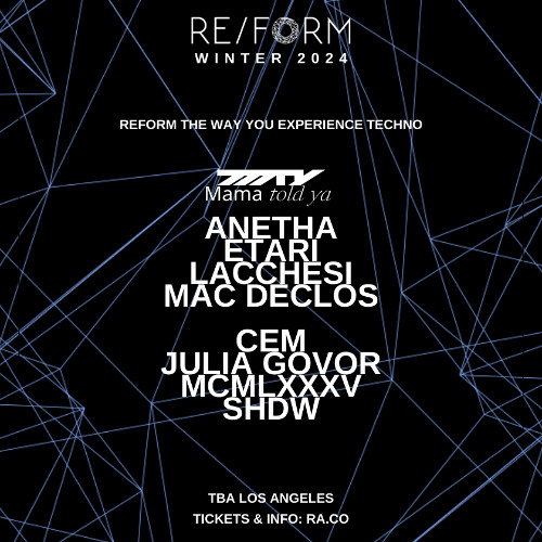 RE/FORM WINTER 2024 DJ CONTEST:[VORTIC]