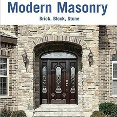 Books⚡️Download❤️ Modern Masonry: Brick, Block, Stone Full Audiobook