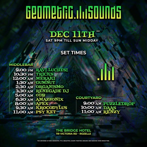 ΔMΔZZONIX @ Geometric Sounds II - 2021