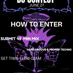 Techtonic DJ Contest June 27 Mix