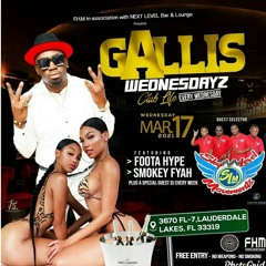 Supa Sound/Sky Level Mvmnts/Foota Hype 3/21 (Gallis Wednesday)