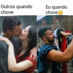 Set para fazer amor na chuva