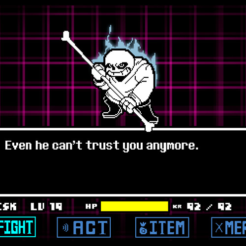 UNDERSWAP [HARD-MODE]_ DISTRUST  Loathing III  Unofficial