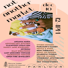 2023-12-10 “lifeboogie Vision” Live Remote Poppin’ Up [[Not Another Market]] live@Parlour