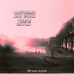 Boy With Apple - Green Eyes