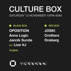 Tunghør @ Culture Box, November, 2022