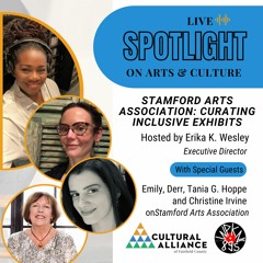 March 2024 — Conversation with the Stamford Arts Association