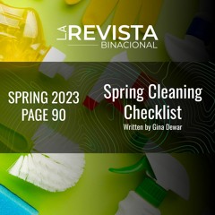 LRB Spring 2023: Spring Cleaning Checklist