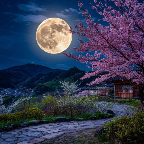 Spring full moon