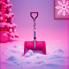 Des paillettes, mais aussi une pelle a neige dans la tronche