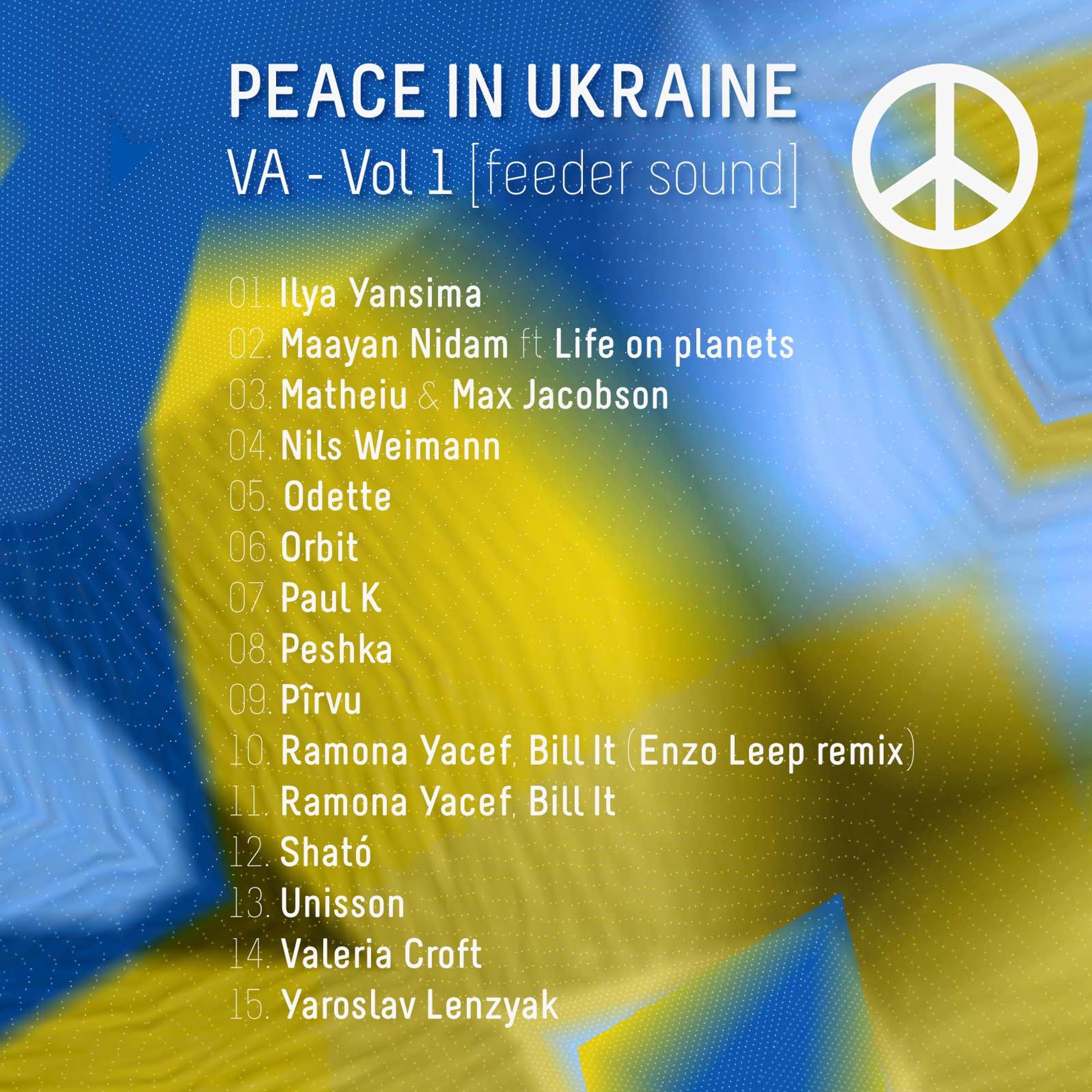 Ramona Yacef, Bill It - Physical Interface / PEACE IN UKRAINE VA - vol I episode artwork